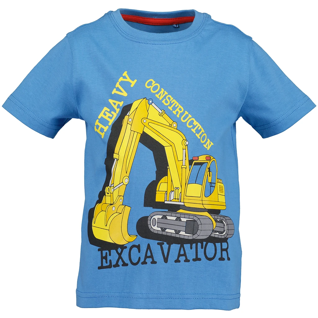 Blue Seven-collectie T-shirt Vehicles (blue orig)