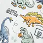 Name It T-shirt Victor (bright white dinosaurs)