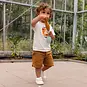 Quapi Korte broek sweat Borre (brown)