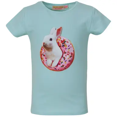 T-shirt Mathilda (light aqua)