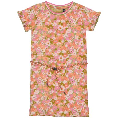 Jurk Babette (aop pink flower)