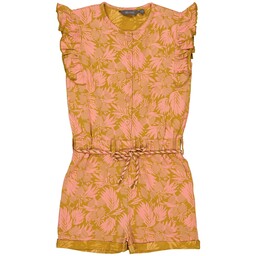 Jumpsuit Belle (aop pink leaves)