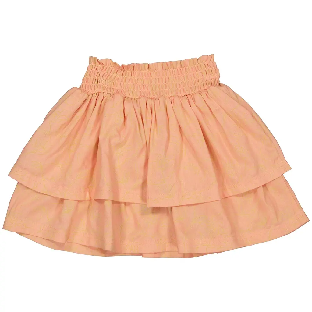 Rokje Molly (aop yellow flower)