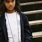 LEVV T-shirt oversized Manny (white)
