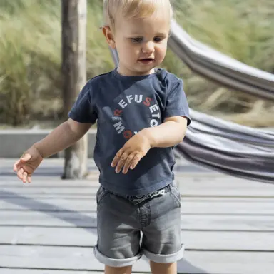 T-shirt Minonk (asphalt)