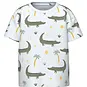 Name It T-shirt Valther (bright white crocodiles)