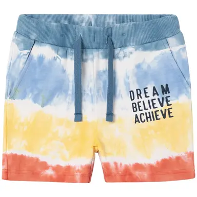 Korte sweat broek Hubert (provincial blue)