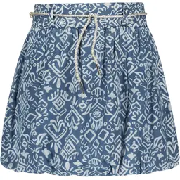 Rokje balloon (denim ikat)