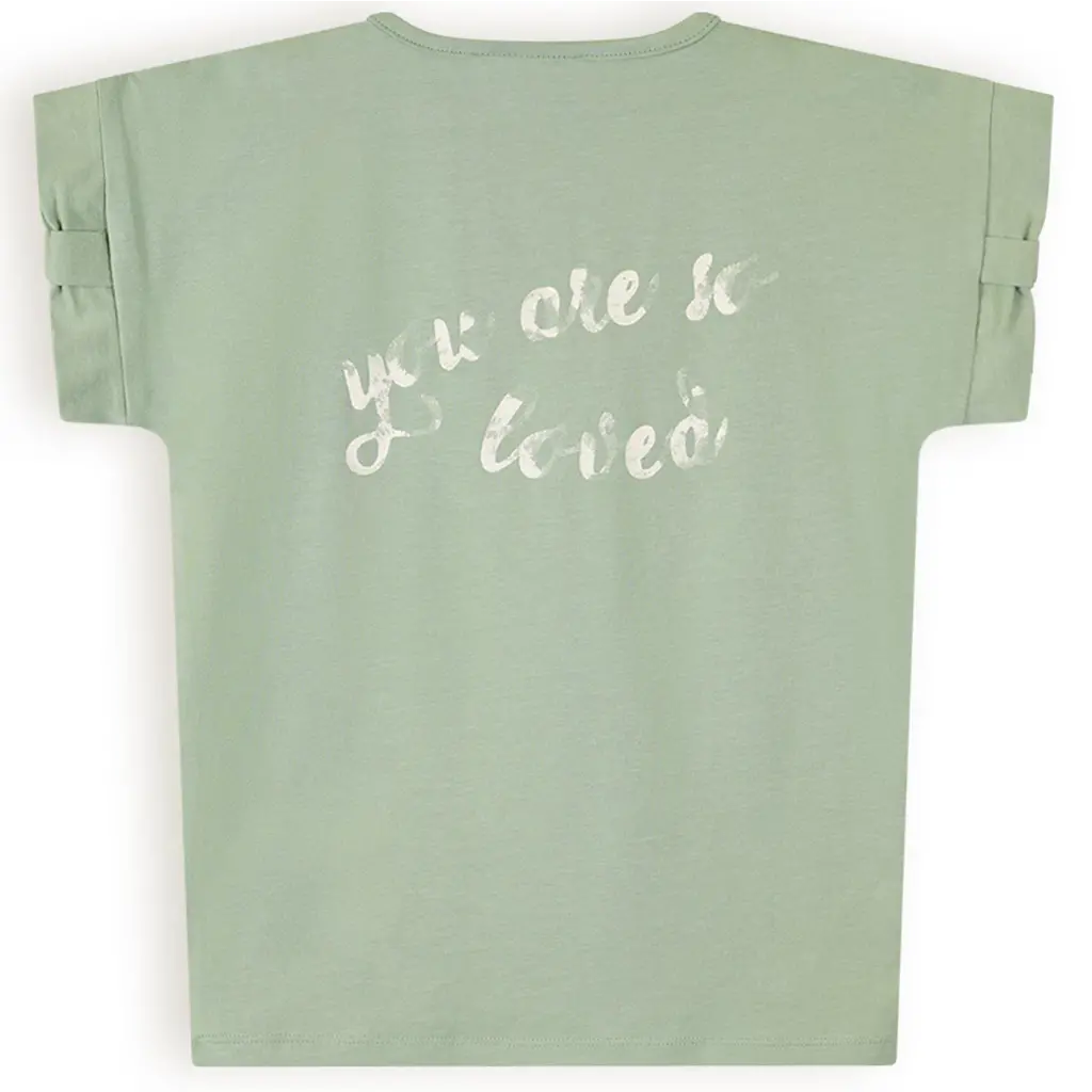 T-shirt Kamelle (sage green)