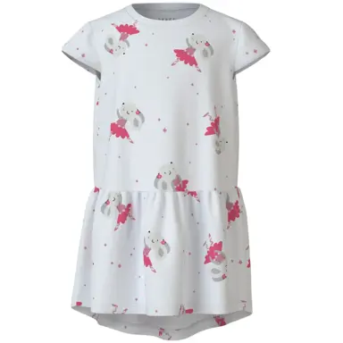 Jurk Vigga (bright white)