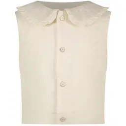 Gilet Asmar tweed (off white)