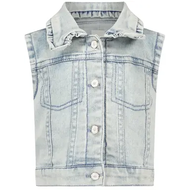 Spijker giletje Angely (classic light denim)