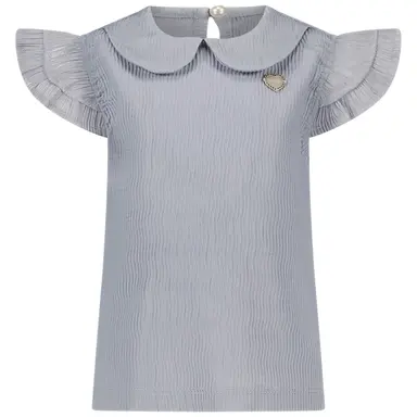 T-shirtje Nicy (blue orchid)