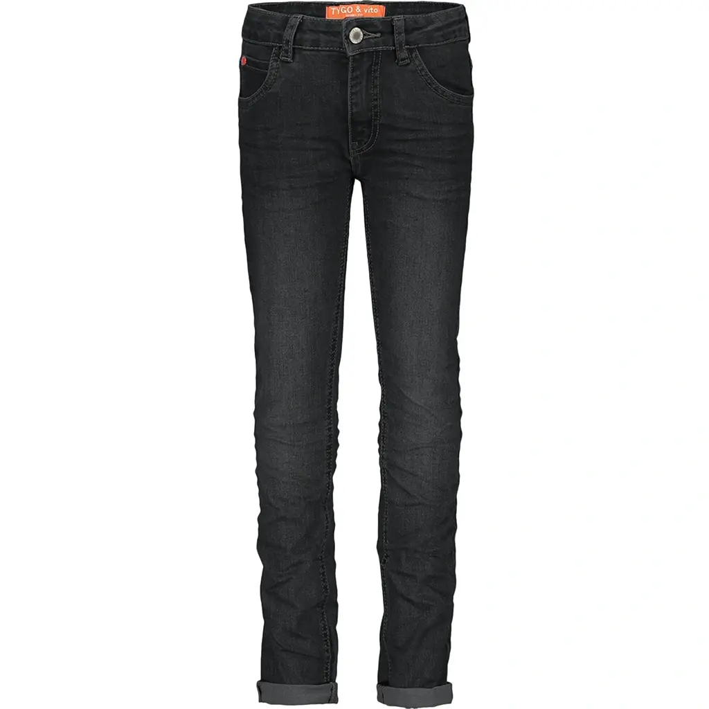 Jeans Binq stretch skinny fit (black denim)