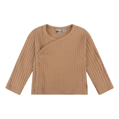 Omslag shirtje (camel sand)