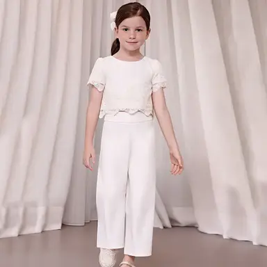 Tweedelige set (natural)