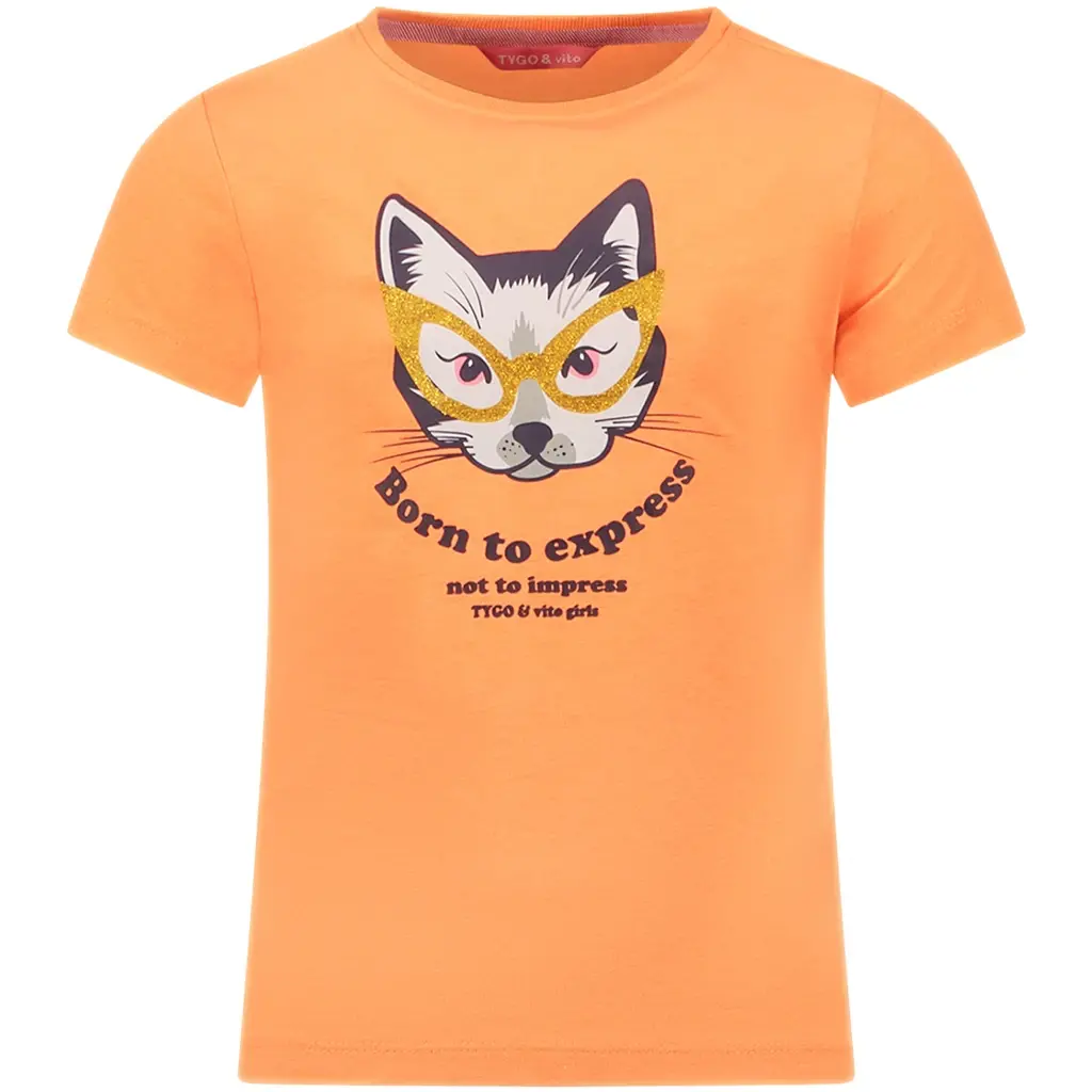 T-shirt Vox (neon coral)