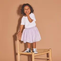 Rokje tulle (orchid petal)