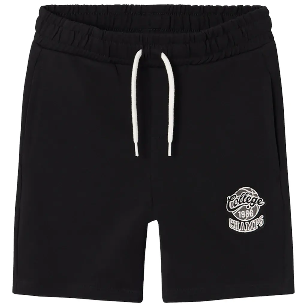 Korte sweat broek Dalovan (black)