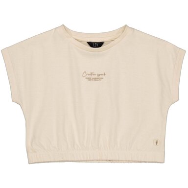 Cropped top Maura (ivory white)