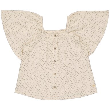 Blouse Meike (aop taupe dot)