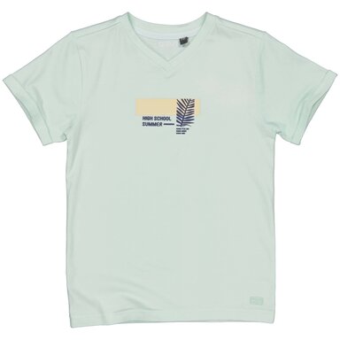 T-shirt Bastijn (aqua blue)