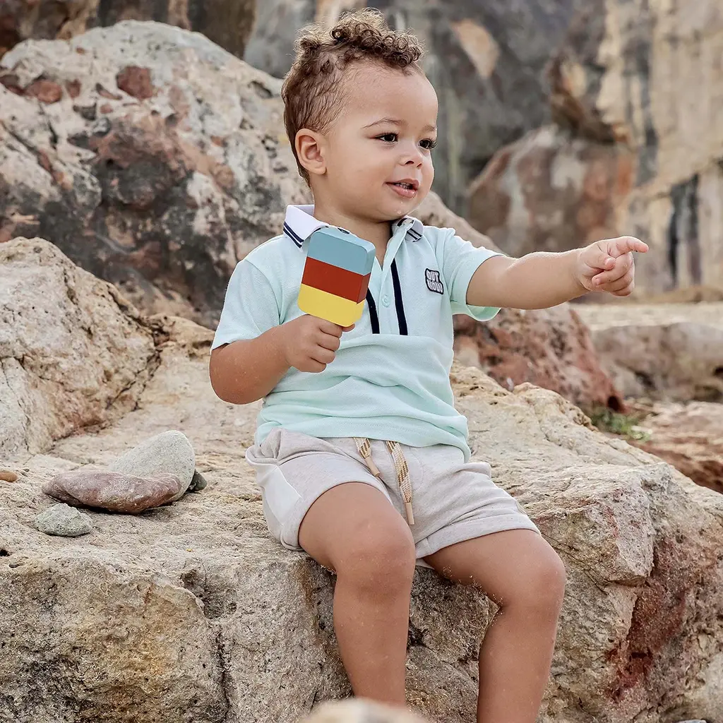 Polo Boar (aqua blue)