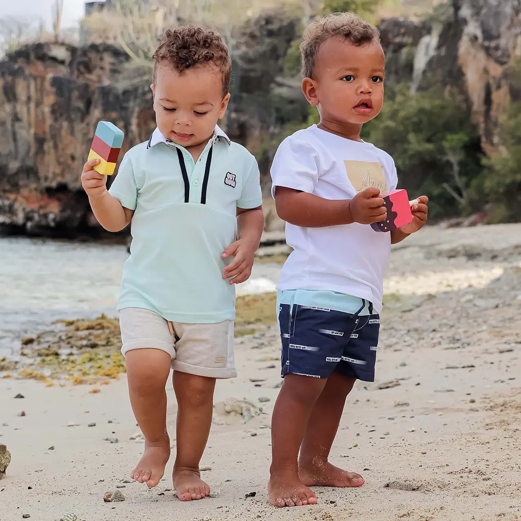 Polo Boar (aqua blue)