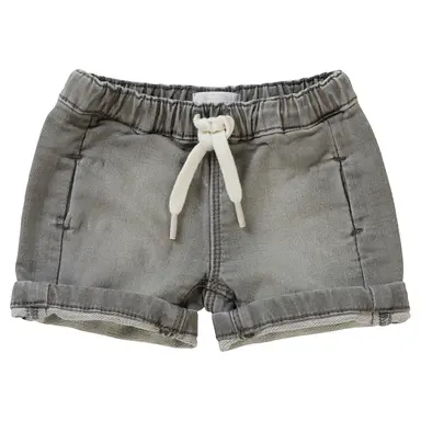 Kort broekje Burke (light grey denim)