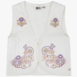 Gilet Padded organic (off white)