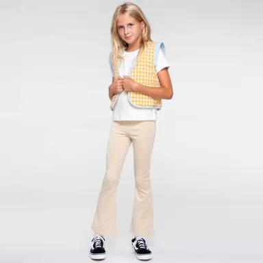 Broek flared (yellow)