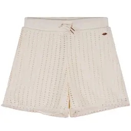Gehaakte korte broek Silla (pearled ivory)