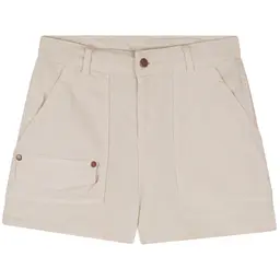 Korte broek Simoa washed stretch (pearled ivory)