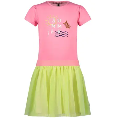 Jurk B. Glossy (sugar pink)