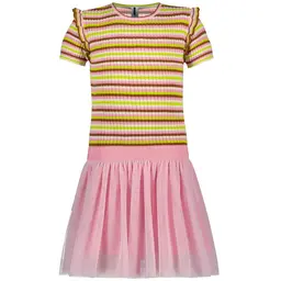 Jurk B. Glossy (glossy stripes)