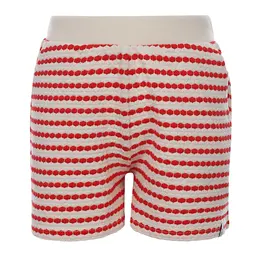 Korte broek striped (red)
