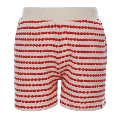 Korte broek striped (red)