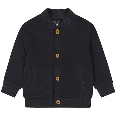 Gebreid baby vestje (navy)