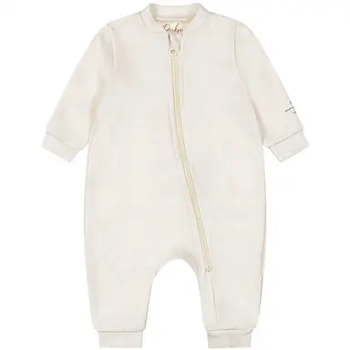 Boxpakje met rits (off-white)