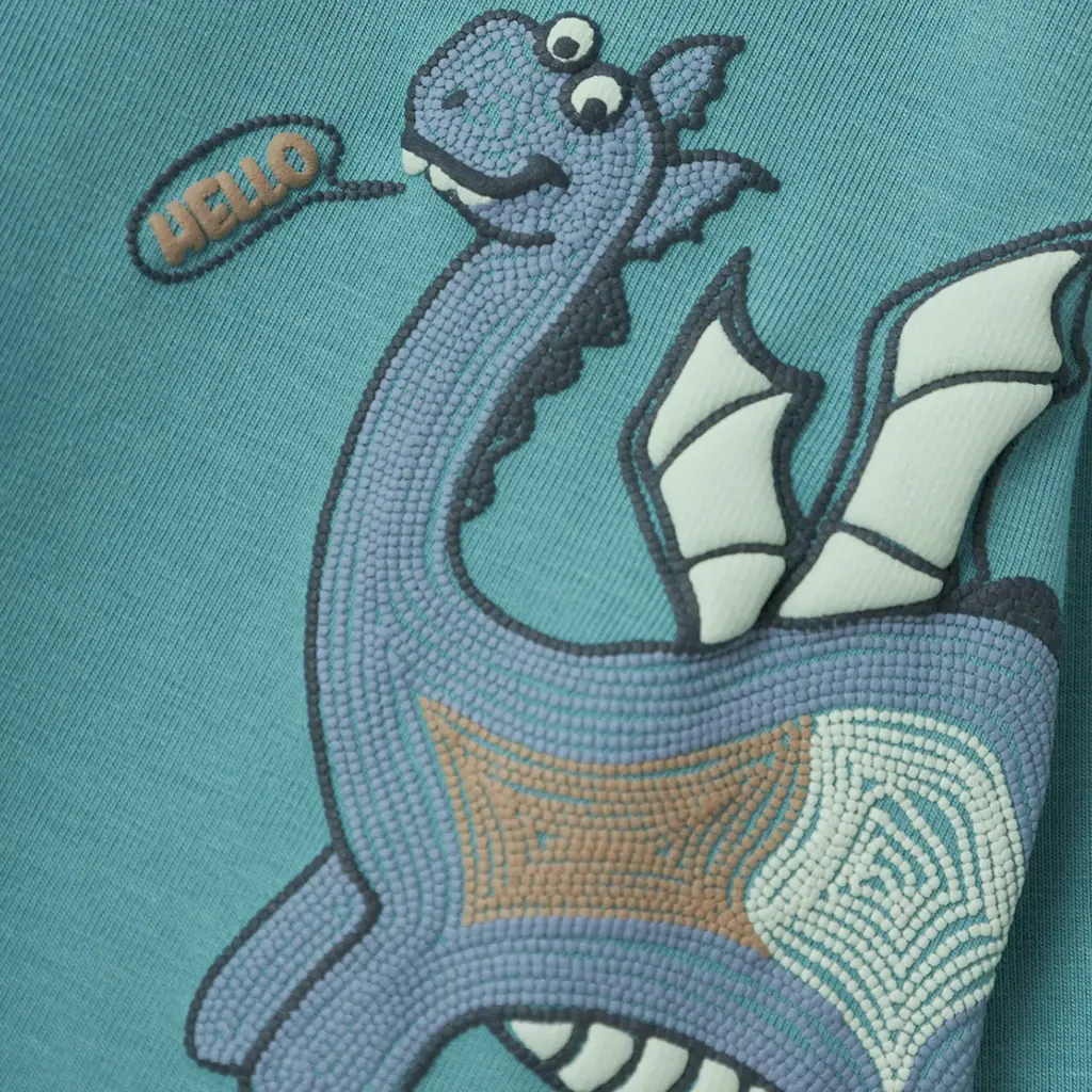 Longsleeve Drum (mineral blue)