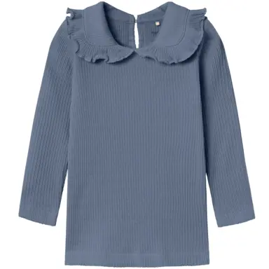 Longsleeve met kraag Olille (wild wind)