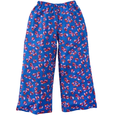 Broek WIDE FIT Mahina (blue jewel)