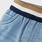 Name It Kort jog jeans spijkerbroekje (light blue denim)