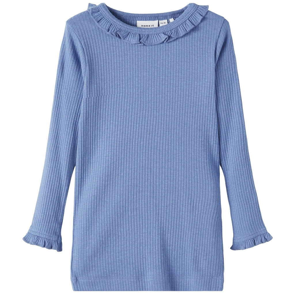 Name It-collectie Longsleeve Kabe (colony blue)