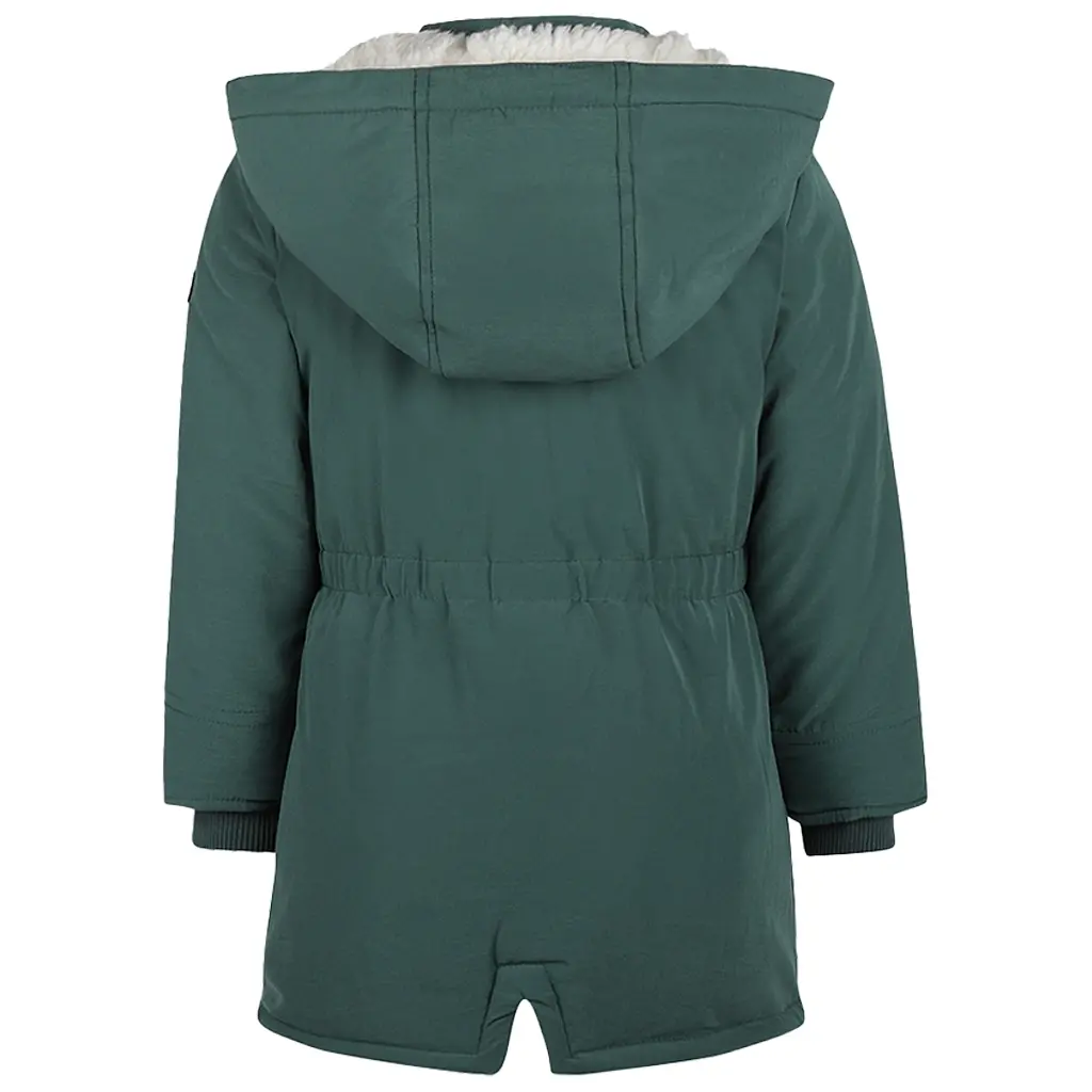 Winterjas parka (dark green)