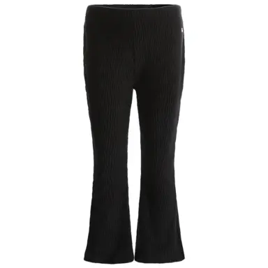 Broek flared (black)