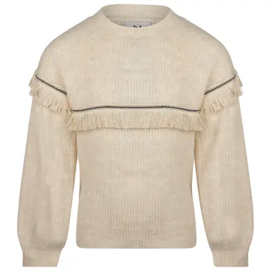 Gebreide trui (off white)