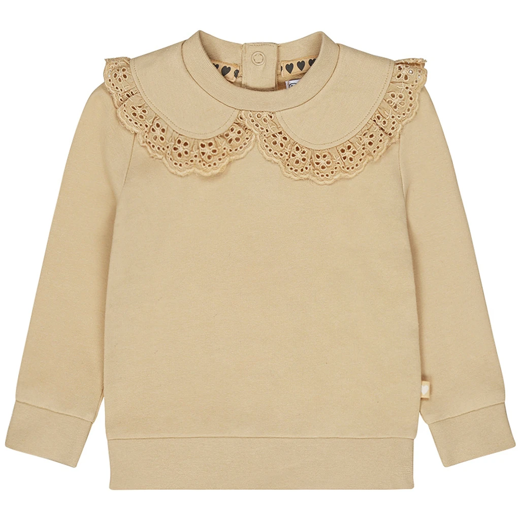 Dirkje-collectie Trui Love (dark sand)