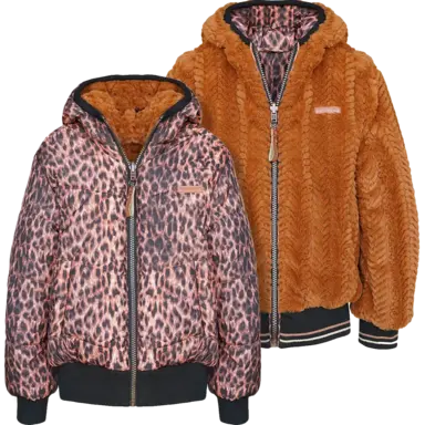 Winterjas Bomby REVERSIBLE (toffee)