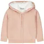 Dirkje Gebreid buitenvestje/jasje teddy Grow (blushed pink)